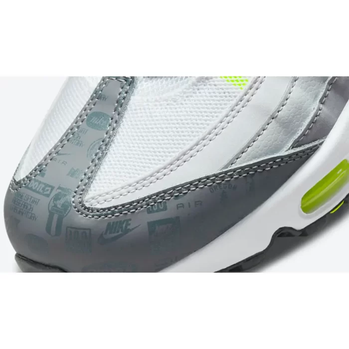 Nike Air Max 95 Grey Volt Logo