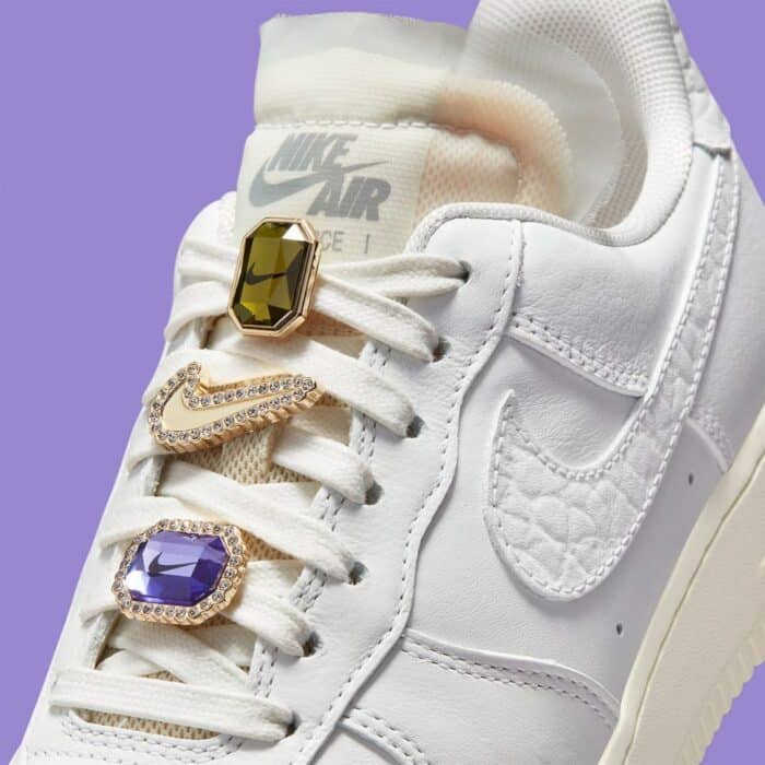 Nike Air Force 1 Low Bling Glass White