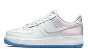 Nike Air Force 1 07 UV University Blue White Pink