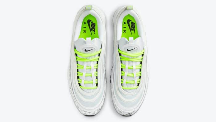Nike Air Max 97 Reflective Logo White Volt