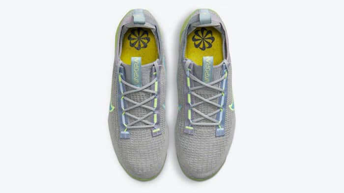 Nike Air VaporMax Flyknit 2021 Grey Liquid Lime