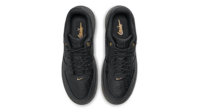 nike air force 1 low luxe black db4109 001 middle w900