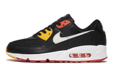 Nike Air Max 90 Black Red Yellow