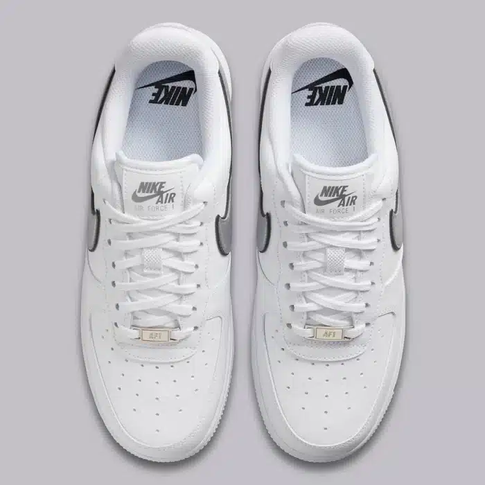 Nike Air Force 1 White Metallic Silver