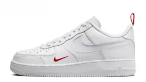 Nike Air Force 1 Low Reflective Swoosh Red