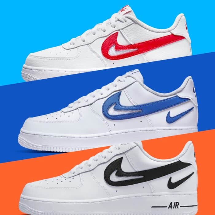 Nike Air Force 1 Low Cut-Out Checks