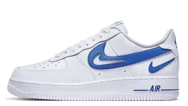 Nike Air Force 1 Low White Game Royal Cut-Out