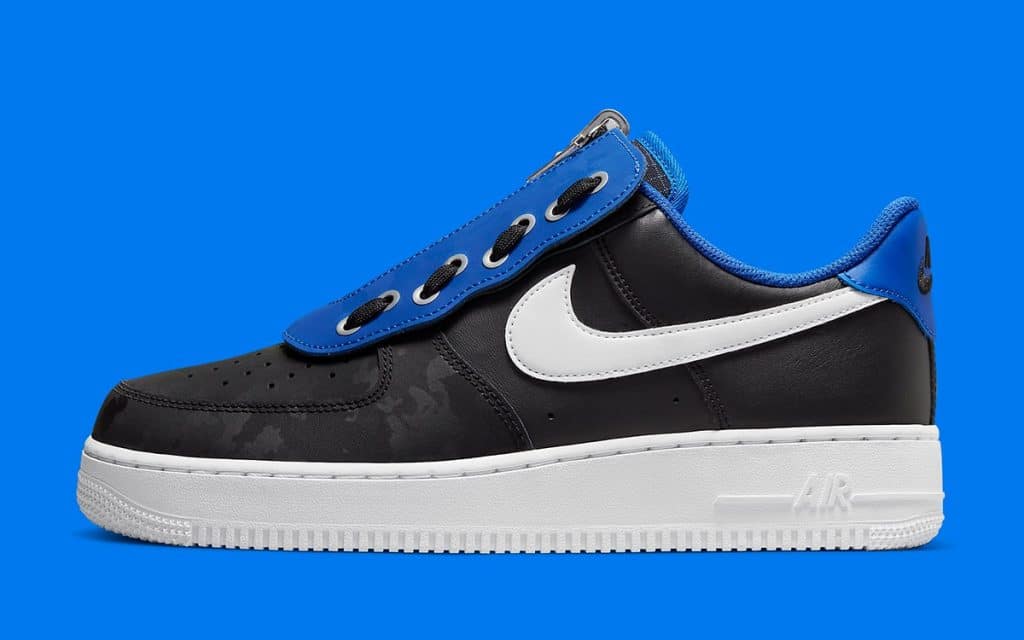 Nike Air Force 1 Low Shroud Black Blue