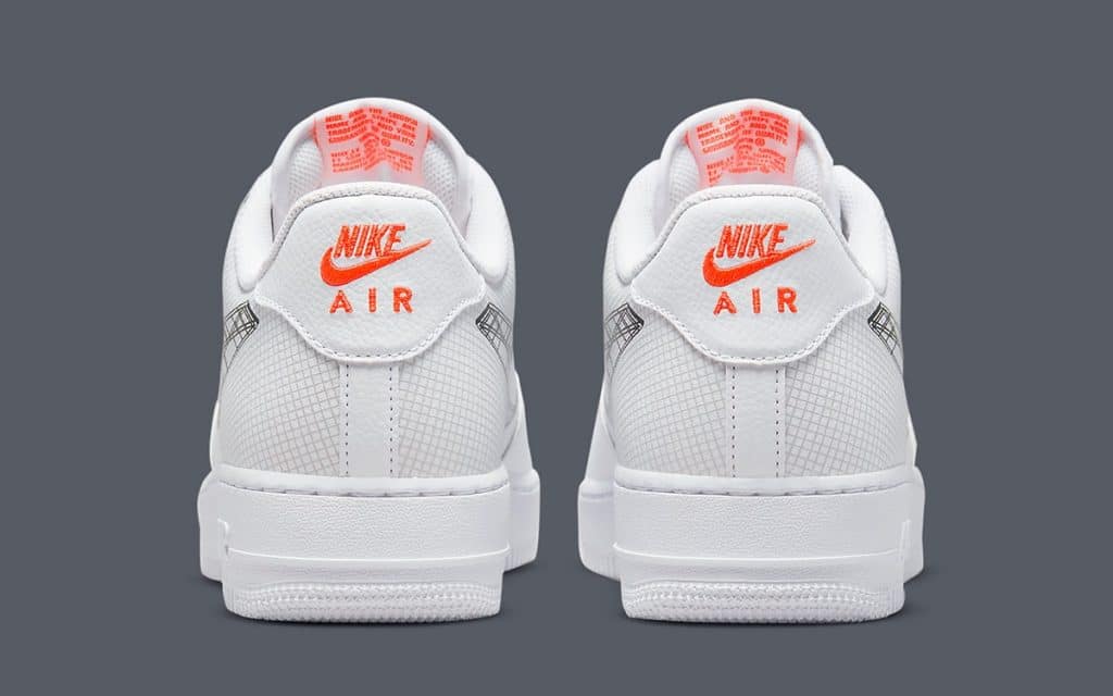 Nike Air Force 1 Low 3D Swoosh White