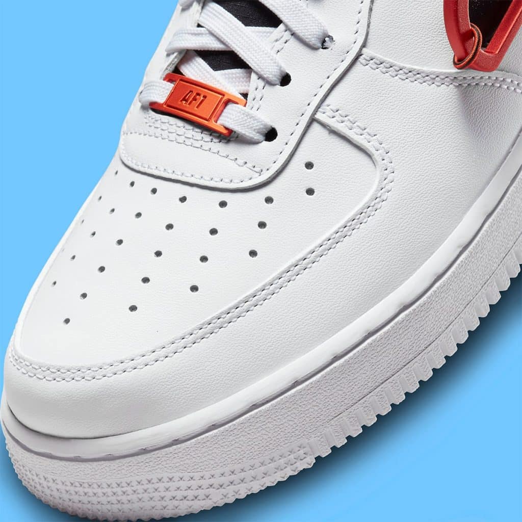 Nike Air Force 1 Low White Carabiner Swoosh