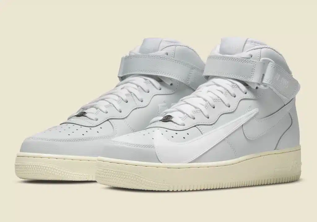 Nike Air Force 1 Mid Oversized Double Swoosh