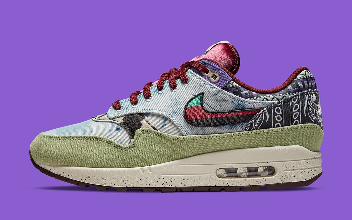 Concepts x Nike Air Max 1 Canvas Sitboy Sneaker Club 2023