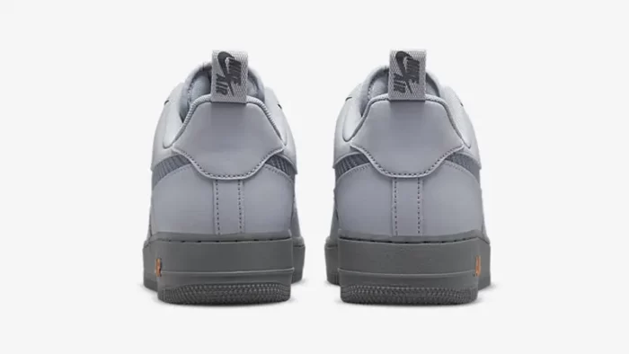 Nike Air Force 1 Low Grey Cut-Out Swoosh