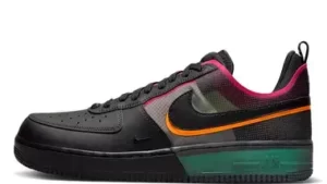 Nike Air Force 1 React Black Neon