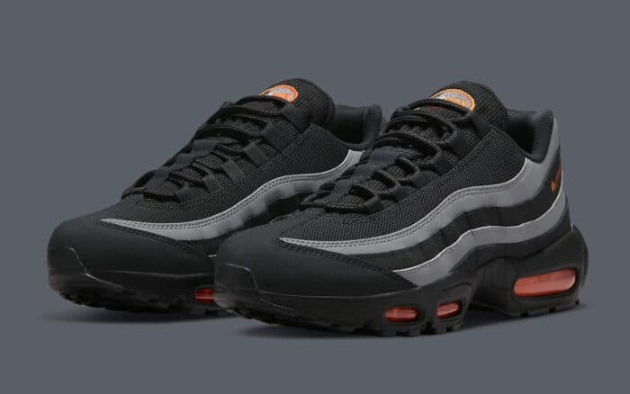 Nike Air Max 95 Black Silver Orange