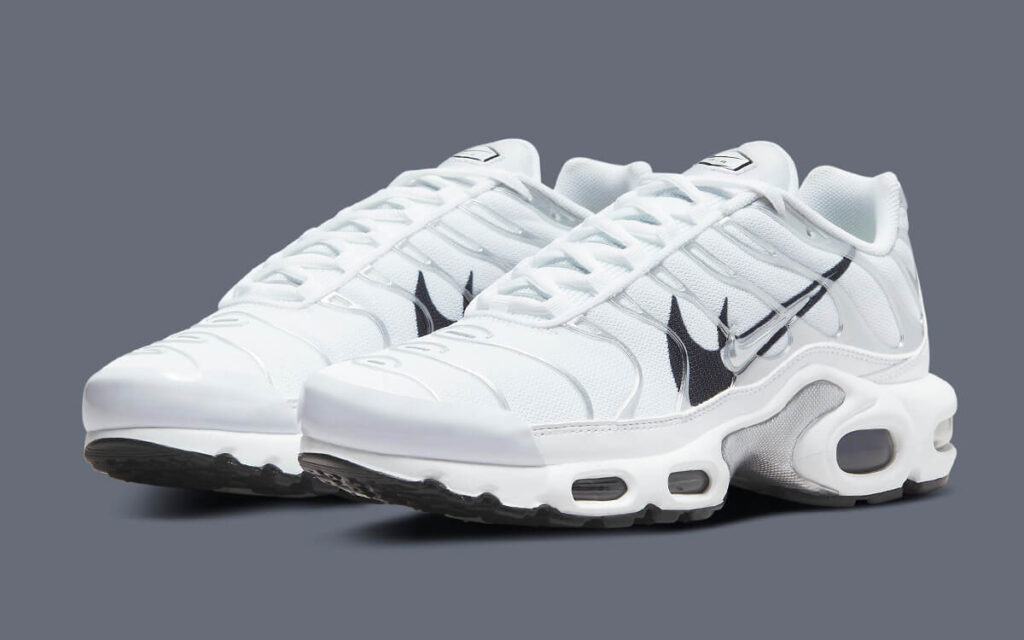 Nike Tn Air Max Plus White Silver Swoosh