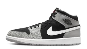 Air Jordan 1 Mid Grey Elephant