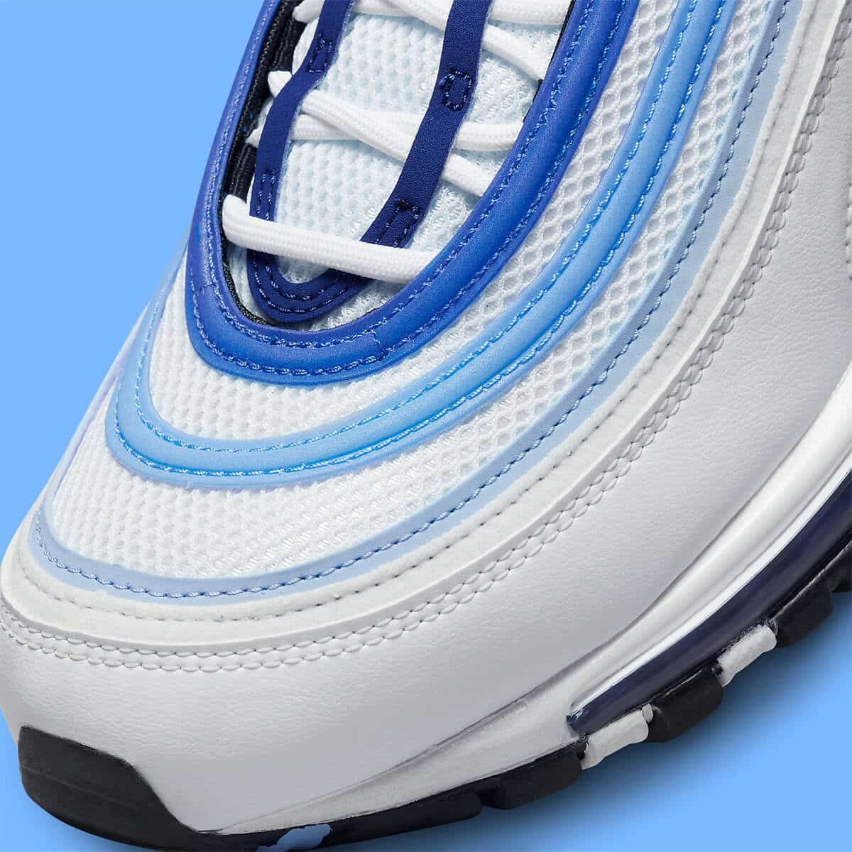 The New Nike Air Max 97 White Blueberry