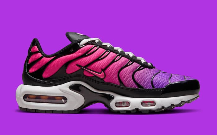 Nike Air Max Plus Gears Up in Eye-Catching Pink and Purple Gradient ...