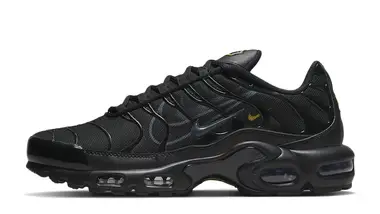 Black and Gold Multi Swooshed Nike TN's