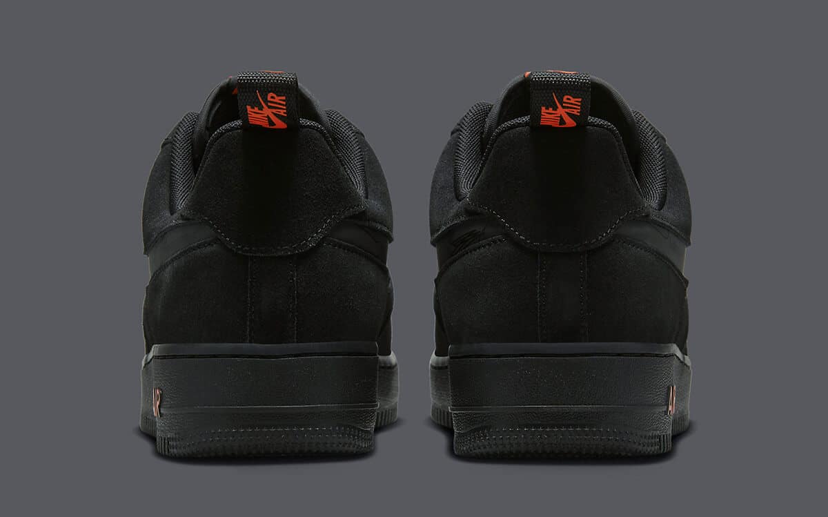 Nike Air Force 1 Low Reflective Black Orange Pack