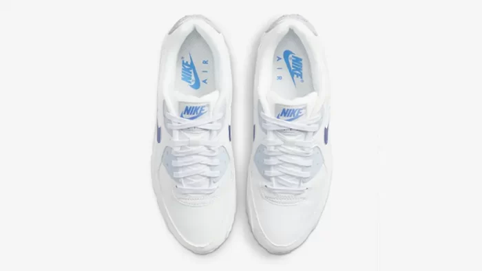 Nike Air Max 90 White Blue Tick