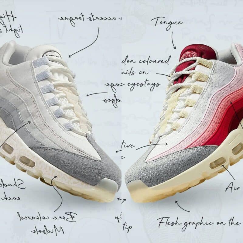 Air Max 95 Anatomy of Air x Nike Air Max 95 Bone Skeletal