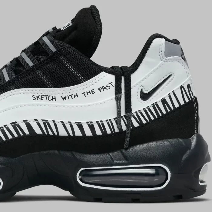 Markers Black Come Nike Air Max 95 Sketch With The Past