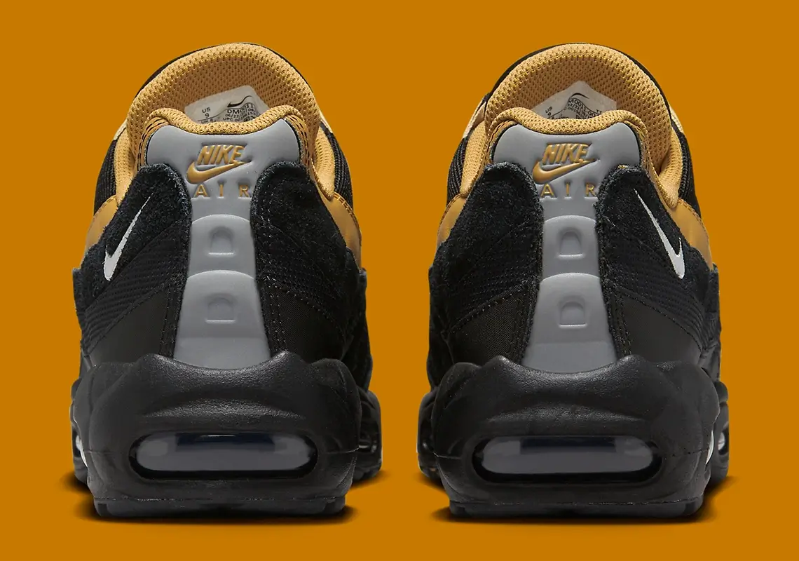 Nike Air Max 95 Piping Gold with Silver
