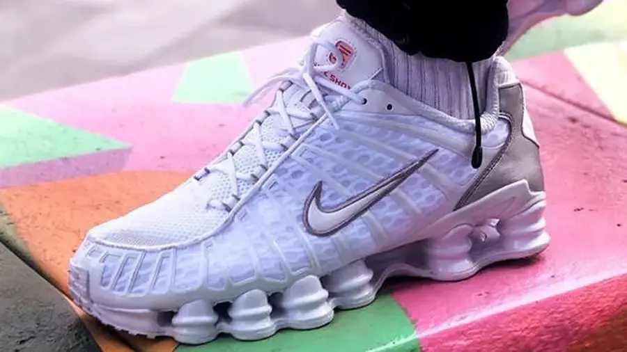 Nike shox hot sale tl branco