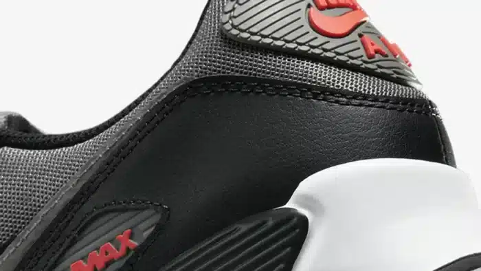 Nike Air Max 90 Black Red Grey