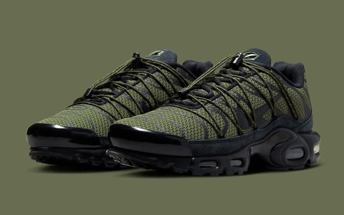 Nike TN Air Max Plus Toggle Black and Olive Upcoming