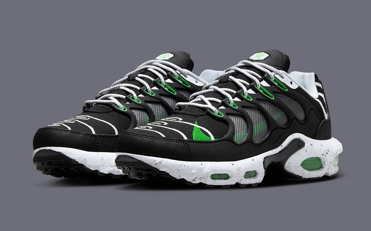 New Cool Nike Air Max Plus Terrascape Black and Green Strike