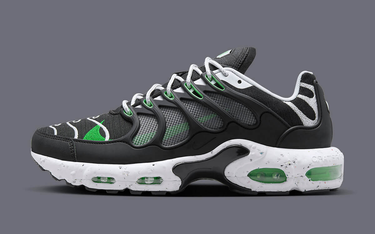 New Cool Nike Air Max Plus Terrascape Black and Green Strike
