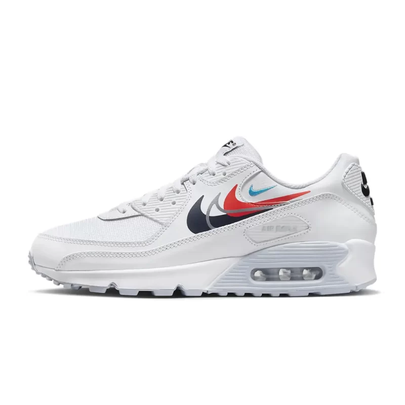 Nike Air Max 90 Multi Swoosh White