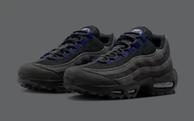 Navy Jewel Swooshes on this New Nike Air Max 95 
