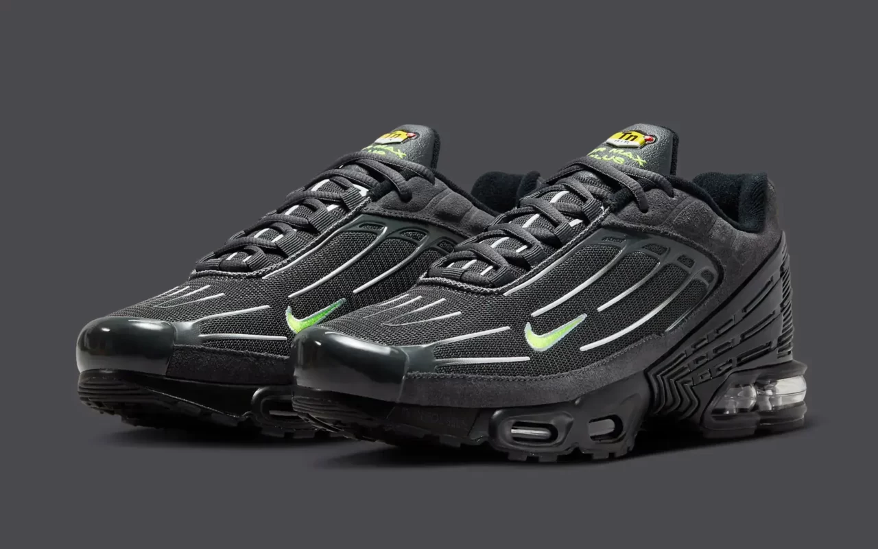 Black Suede Upgrade TN Air Max Plus 3