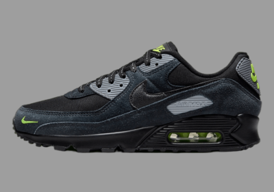 Mix Neon Green And Black Jet Nike Air Max 90