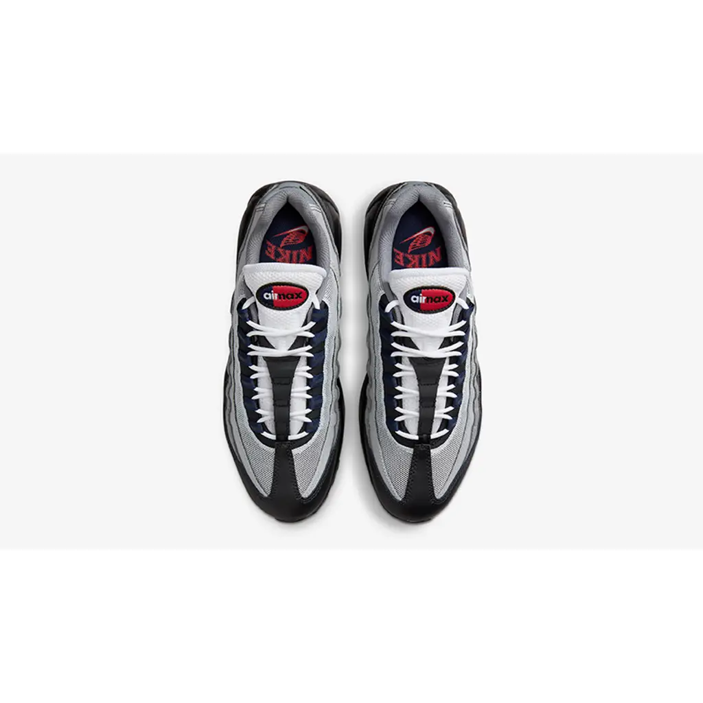 Nike Air Max 95 Black Track Red | Sitboy Sneaker Club