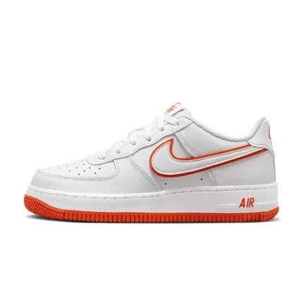 Nike Air Force 1 Low GS Outline White Picante Red