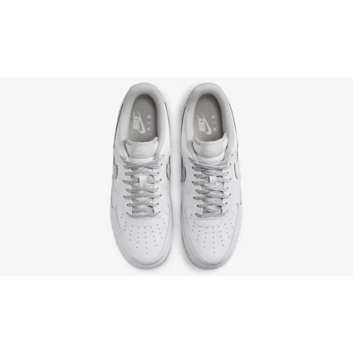 Nike Air Force 1 Low Reflective Swoosh White Grey