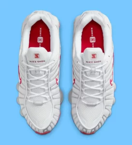 Upcoming 2024 Nike Shox TL Returns in Silver White and Red