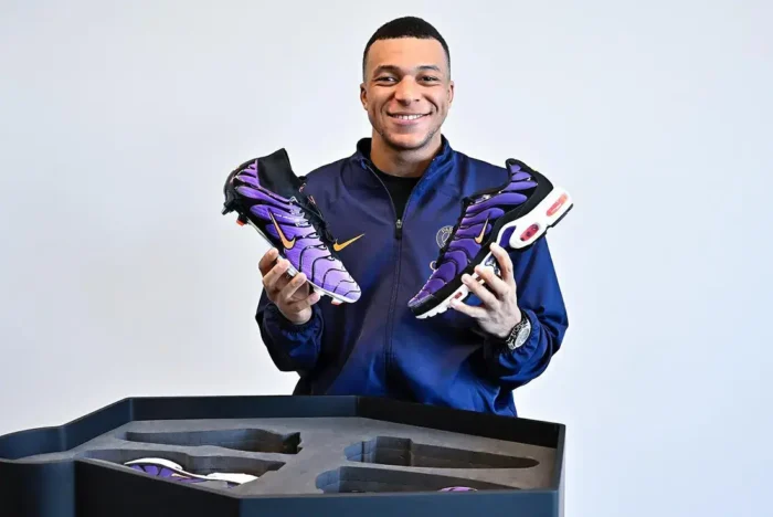 Kylian Mbappe And Nike TN Air Max Plus 25th Anniversary With The Mercurial TN