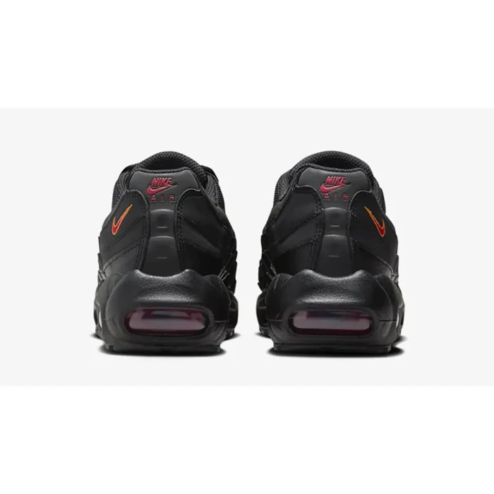 Nike Air Max 95 GS Black Orange Red