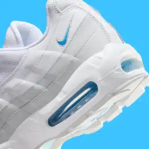 Nike Air Max 95 White and Photo Blue for Summer 2024 