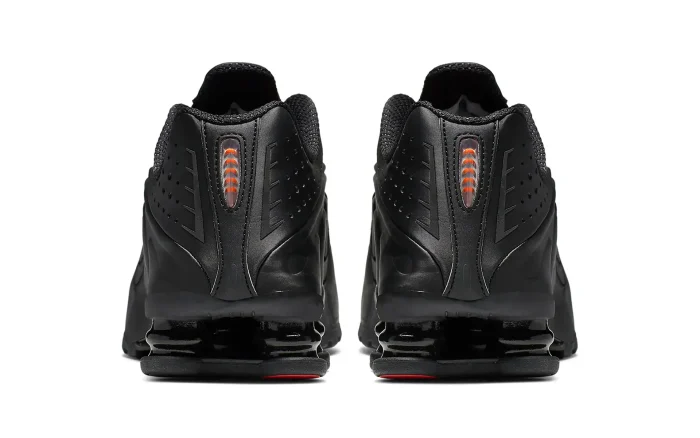 Nike Shox R4 Black Orange Womens