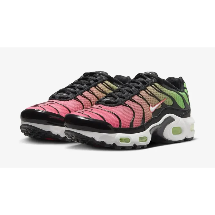 Nike TN Air Max Plus GS Green Strike Flash Crimson