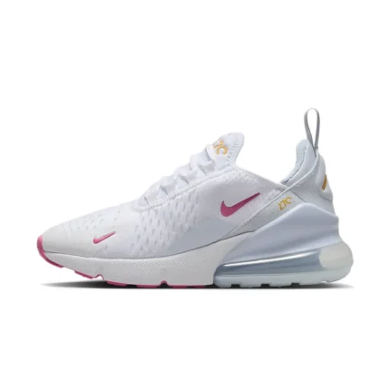 Nike Air Max 270 GS White Blue Tint Pink