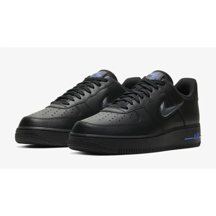 Nike Air Force 1 Jewel Low Black Racer Blue