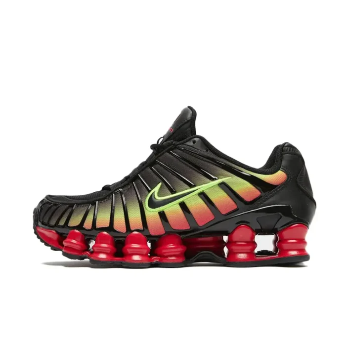 Nike Shox TL Black Volt Fire Red